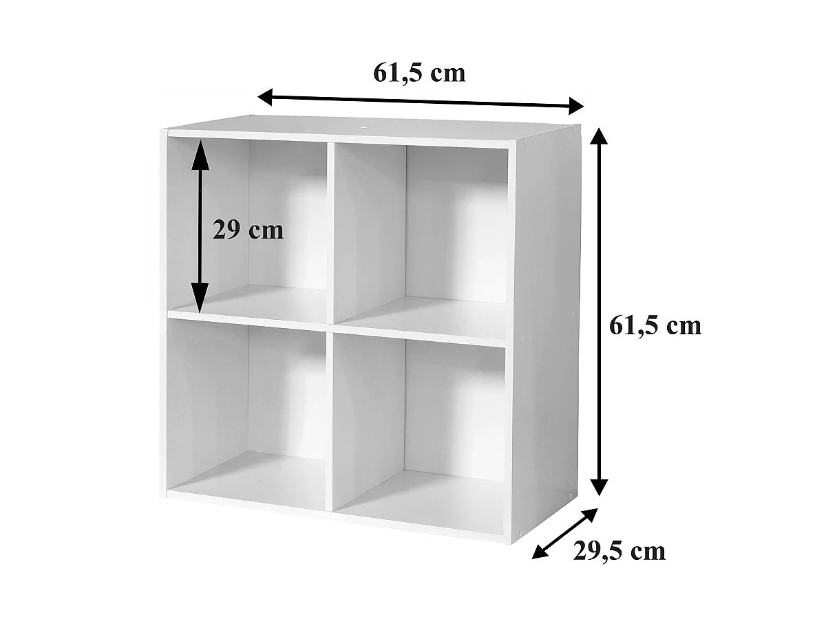 Móvel 4 Caixas H61,5 cm - COMPO