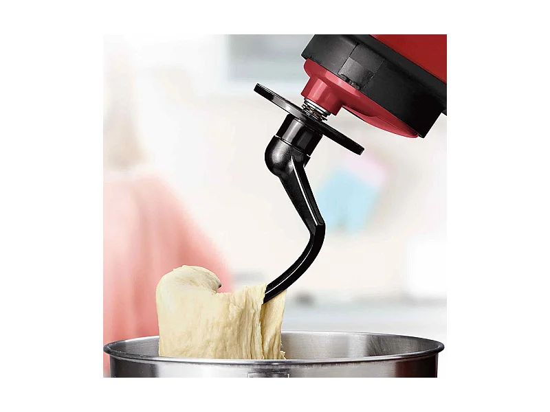 Kitchencook - Robot Pétrin 6,5l Avec Blender - 1300w - 10 Vitesses+pulse - Mouvement Planétaire - Bol En Acier - Kit Pâtisserie