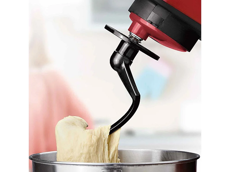 Kitchencook - Robot Pétrin 6,5l Avec Blender - 1300w - 10 Vitesses+pulse - Mouvement Planétaire - Bol En Acier - Kit Pâtisserie