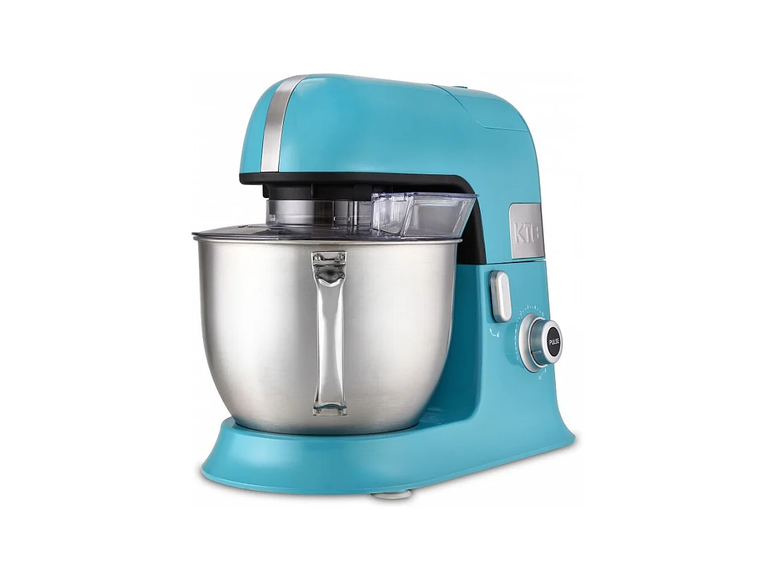 Robot Pétrin Avec Blender En Verre Et Accessoires En Teflon Expertxl Bleu Kitchencook