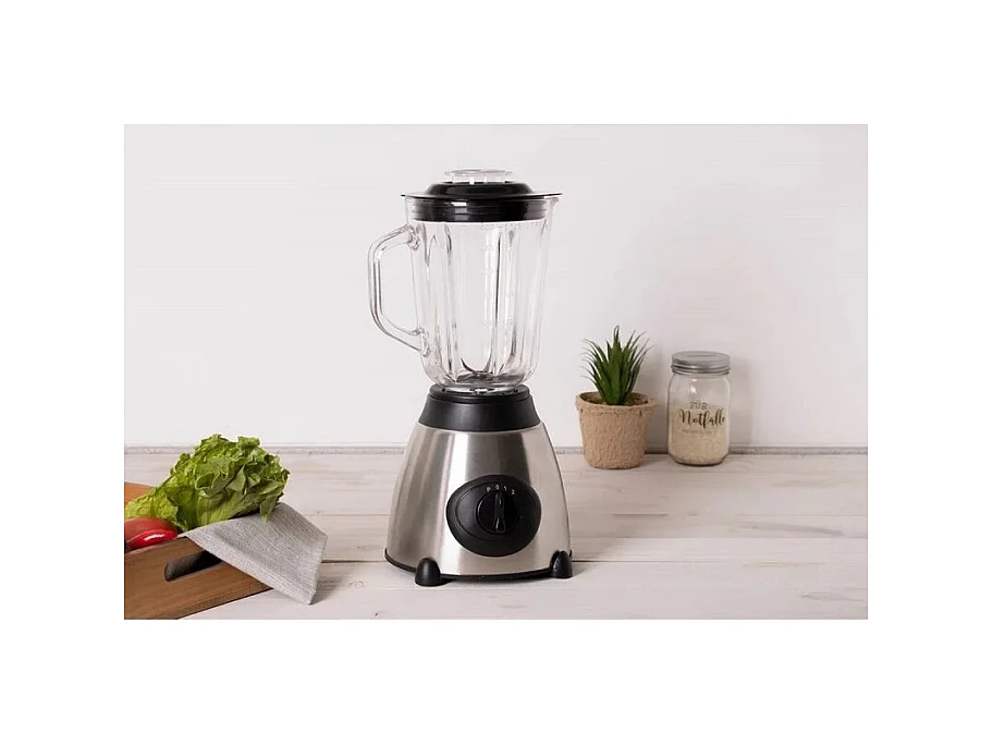 Blender 800w 1.5 Litre 3 Vitesses Acier Inoxydable De Royalty Line