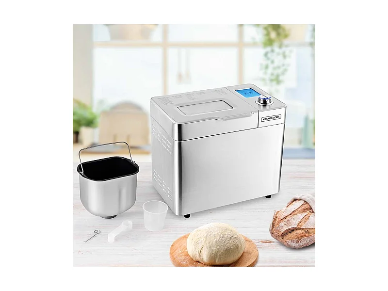 Machine à Pain Inox 25 Programmes Avec Cuve Anti Adhésive Smarti Kitchencook