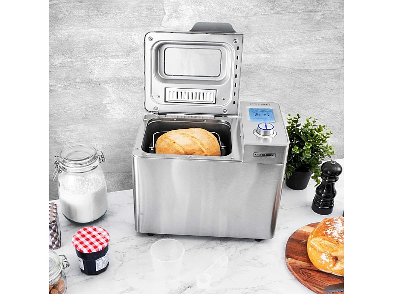 Machine à Pain Inox 25 Programmes Avec Cuve Anti Adhésive Smarti Kitchencook