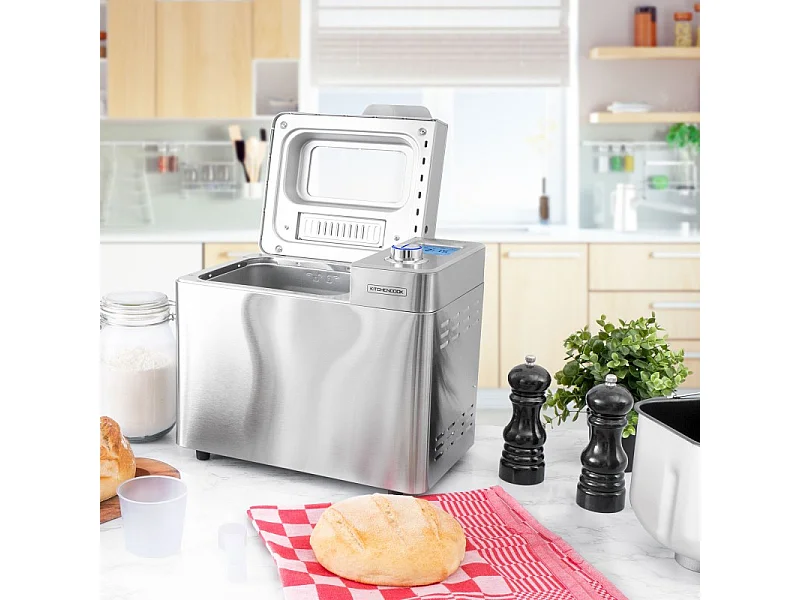 Machine à Pain Inox 25 Programmes Avec Cuve Anti Adhésive Smarti Kitchencook