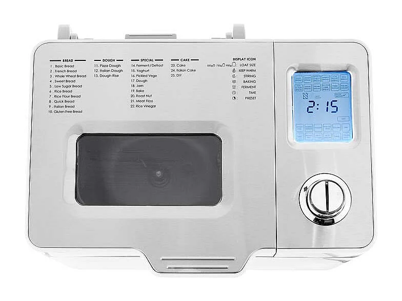 Machine à Pain Inox 25 Programmes Avec Cuve Anti Adhésive Smarti Kitchencook