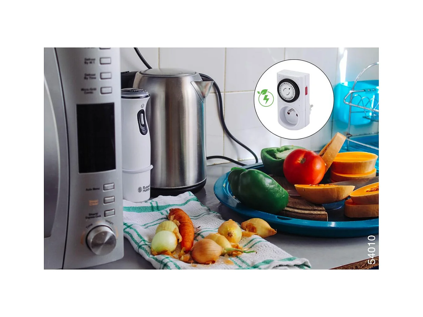 Programmateur mécanique + interrupteur - Chacon