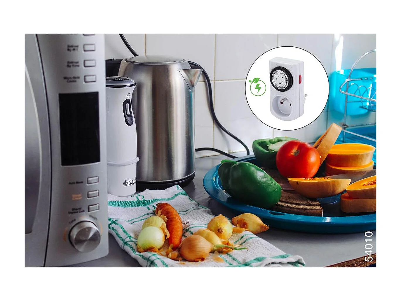 Programmateur mécanique + interrupteur - Chacon