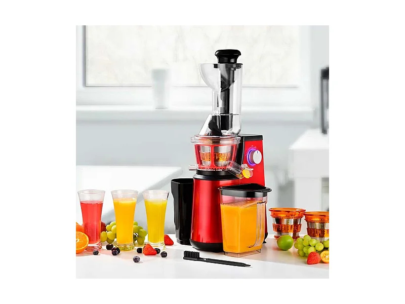 Kitchencook - Extracteur De Jus - Capacité (1l) - 400w - Variateur De Vitesse - Filtre Amovible - Séparateur De Pulpe