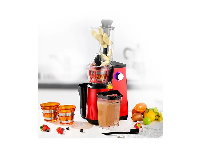 Kitchencook - Extracteur De Jus - Capacité (1l) - 400w - Variateur De Vitesse - Filtre Amovible - Séparateur De Pulpe