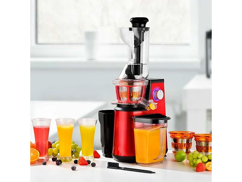 Kitchencook - Extracteur De Jus - Capacité (1l) - 400w - Variateur De Vitesse - Filtre Amovible - Séparateur De Pulpe