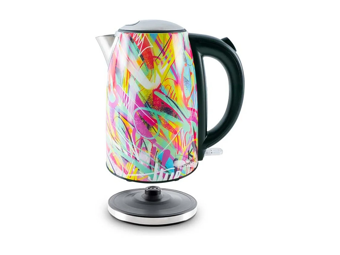 Bouilloire Inox 1.7l Avec Filtre Anti Calcaire Lavable Chill Kitchencook