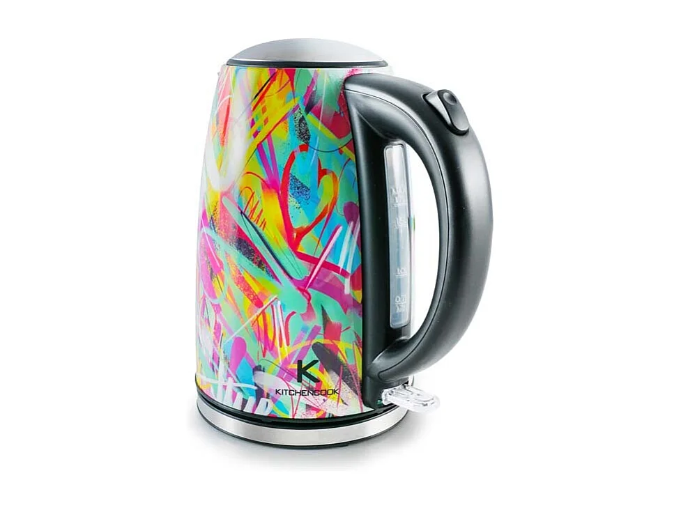 Bouilloire Inox 1.7l Avec Filtre Anti Calcaire Lavable Chill Kitchencook