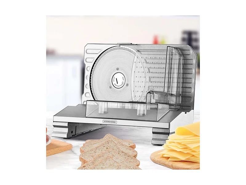 Trancheuse électrique Avec Double Lames Inox Mslicex Kitchencook