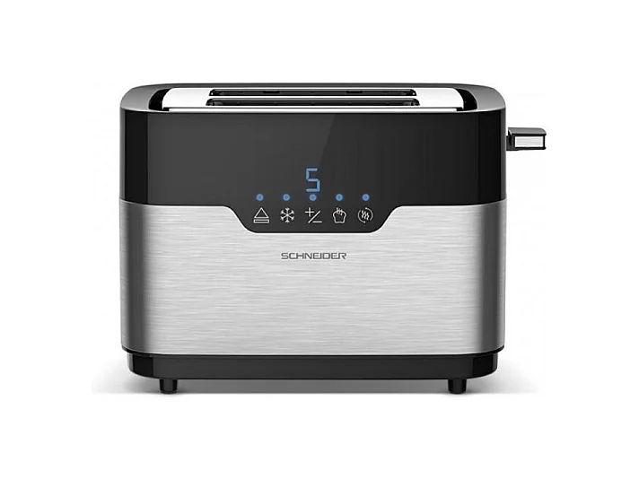 Grille Pain Digital 2 Fentes Inox Scto22dx Schneider