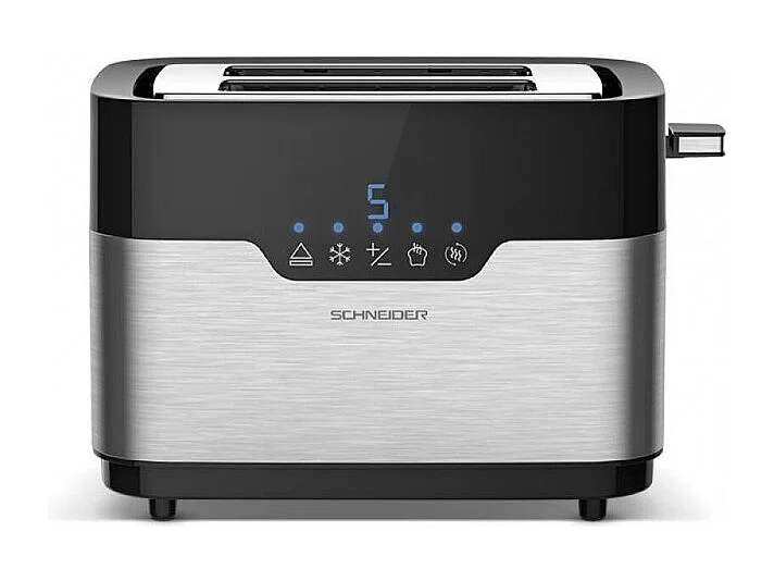 Grille Pain Digital 2 Fentes Inox Scto22dx Schneider