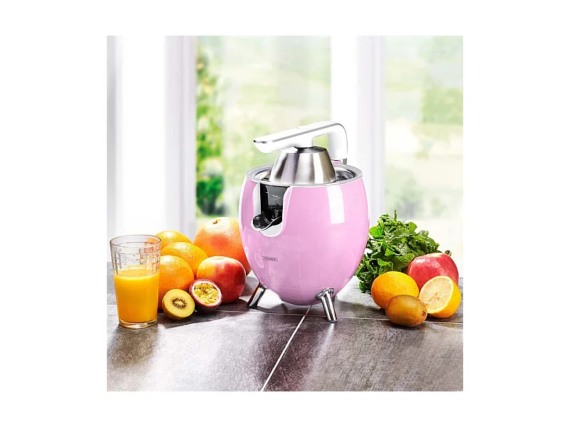 Kitchencook - Presse Agrume électrique  550ml - 2 Cônes De Pressages - Bras Articulé - Bec Verseur - Filtre Acier Inoxydable