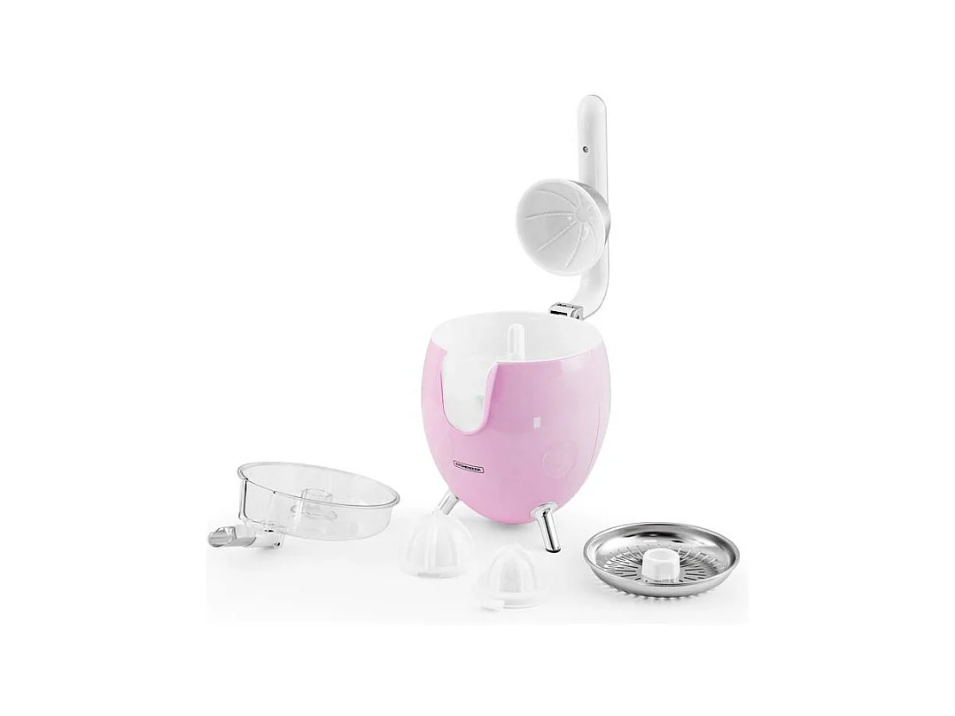 Kitchencook - Presse Agrume électrique  550ml - 2 Cônes De Pressages - Bras Articulé - Bec Verseur - Filtre Acier Inoxydable