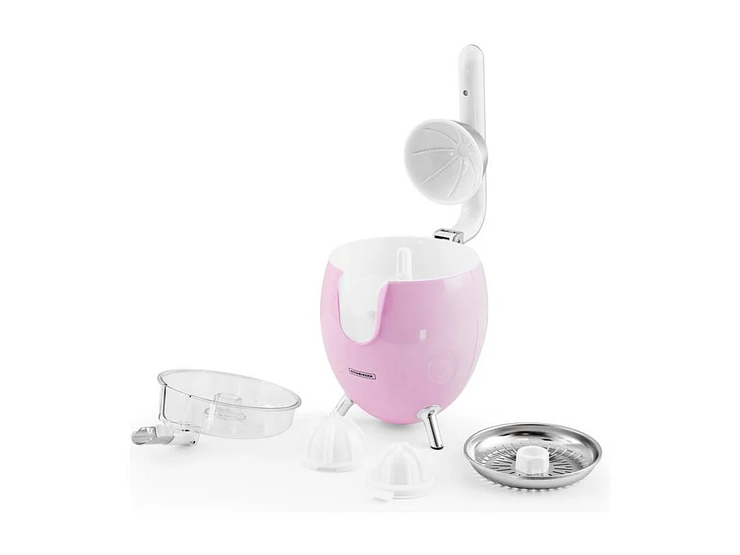 Kitchencook - Presse Agrume électrique  550ml - 2 Cônes De Pressages - Bras Articulé - Bec Verseur - Filtre Acier Inoxydable