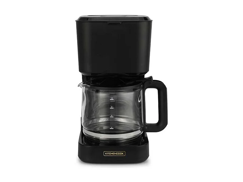 Cafetière Filtre 1,3 L Noire Mate Matt Coffee De Kitchencook
