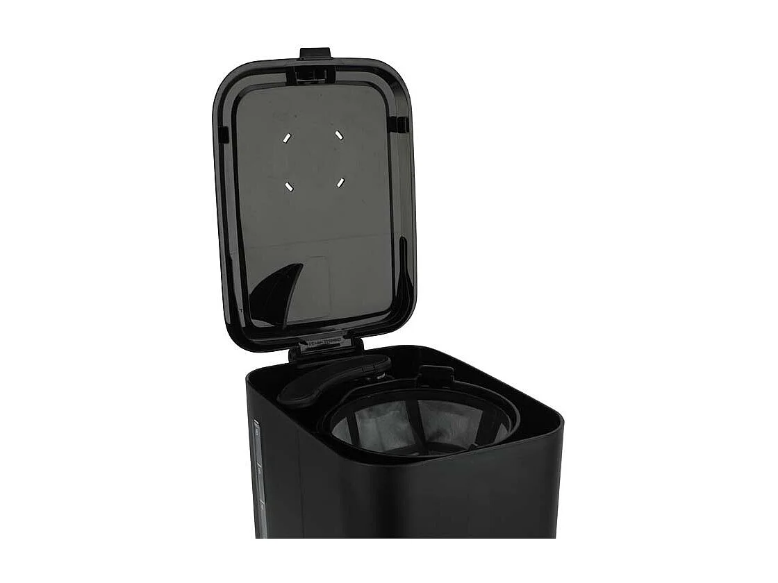 Cafetière Filtre 1,3 L Noire Mate Matt Coffee De Kitchencook