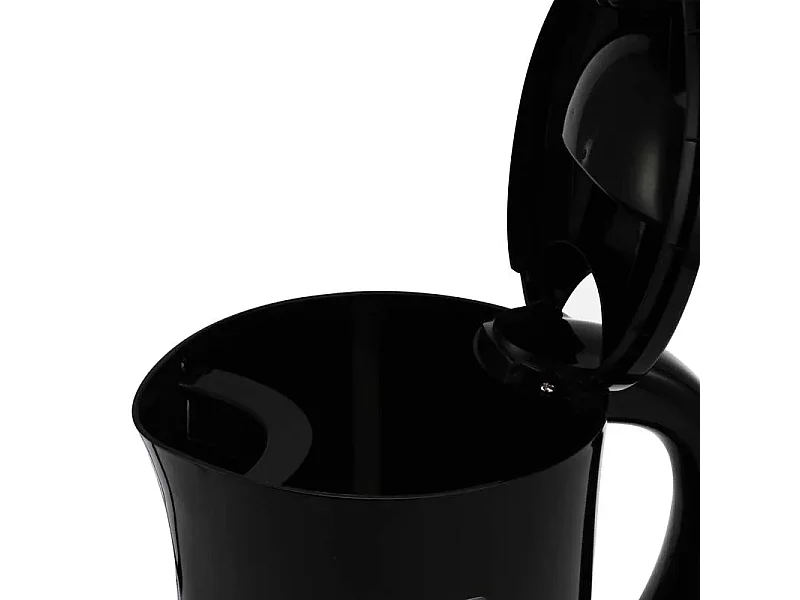 Kitchencook - Cosy Tea - Noir - Bouilloire électrique 1,7 L - 2200 W - ébullition Rapide