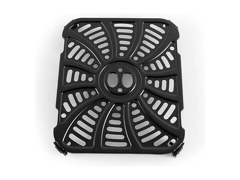 Kitchencook - Double Friteuse à Air Verticale 11l - 7 Programmes - Minuterie Numérique - Thermostat Réglable - 2400w