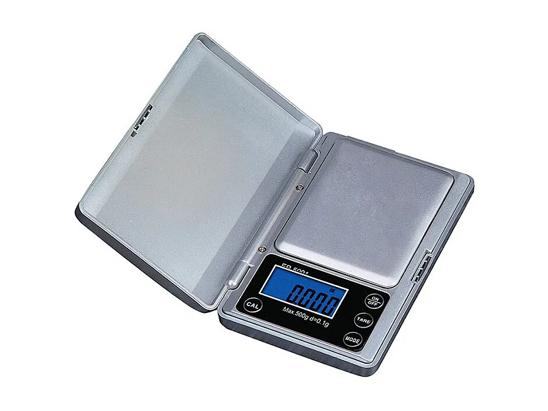 Harper - Pocket_scale_sil - Argent - 250g - Précision 0,05g - Boîte Rigide
