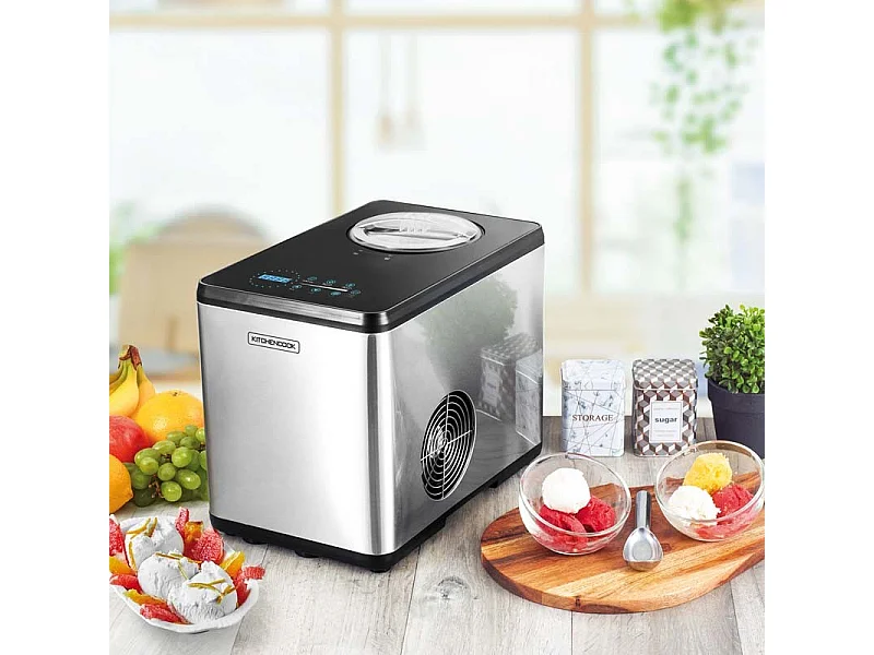 Sorbetière - Turbine à Glace Avec Livre De Recettes Glida X Kitchencook