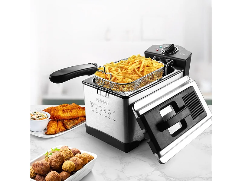 Friteuse 3l Inox Semi Pro Fry Plus Kitchencook