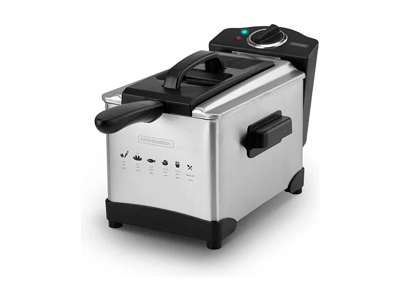 Friteuse 3l Inox Semi Pro Fry Plus Kitchencook