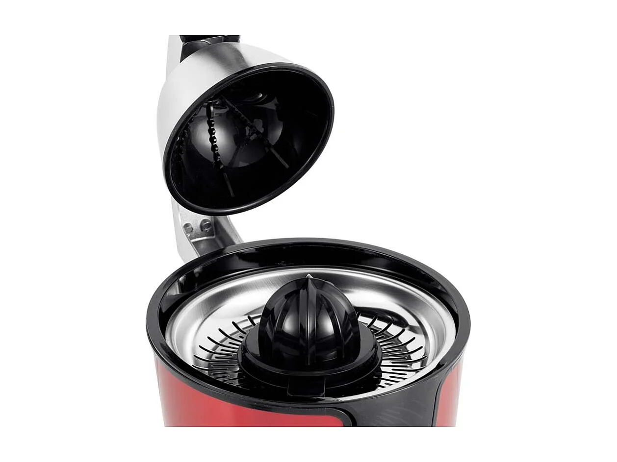 Presse Agrumes Inox Double Cônes Et Filtre En Acier Presspro Rouge Kitchencook