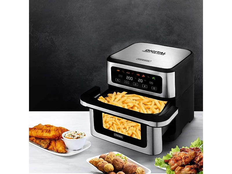 Friteuse à Air 10l 1 Bac Airmed10 Hx Kitchencook