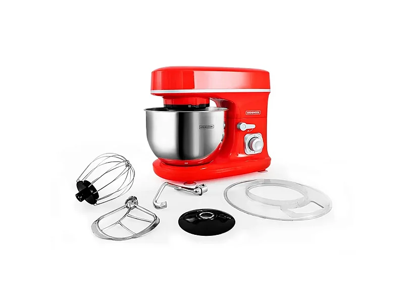 Kitchencook - Robot Pâtissier Revolve_red - 1300 W 5 L - 3 Accessoires