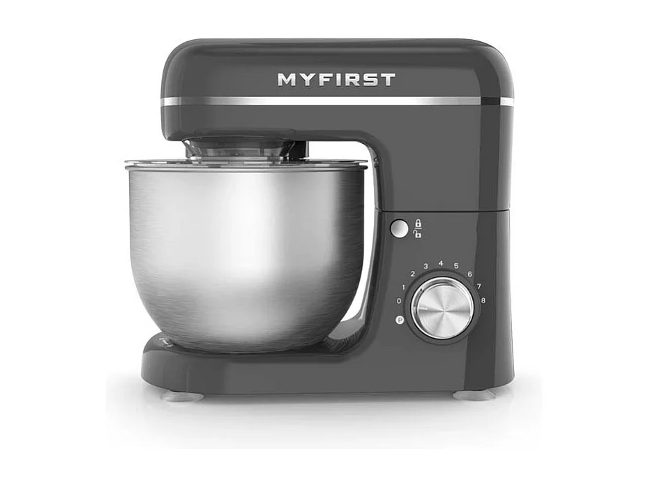 Kitchencook - My_first - Robot Pâtissier 600w - 8 Vitesses - Bol Inox 5l - Mouvement Planétaire - Kit Pâtisserie Inclus