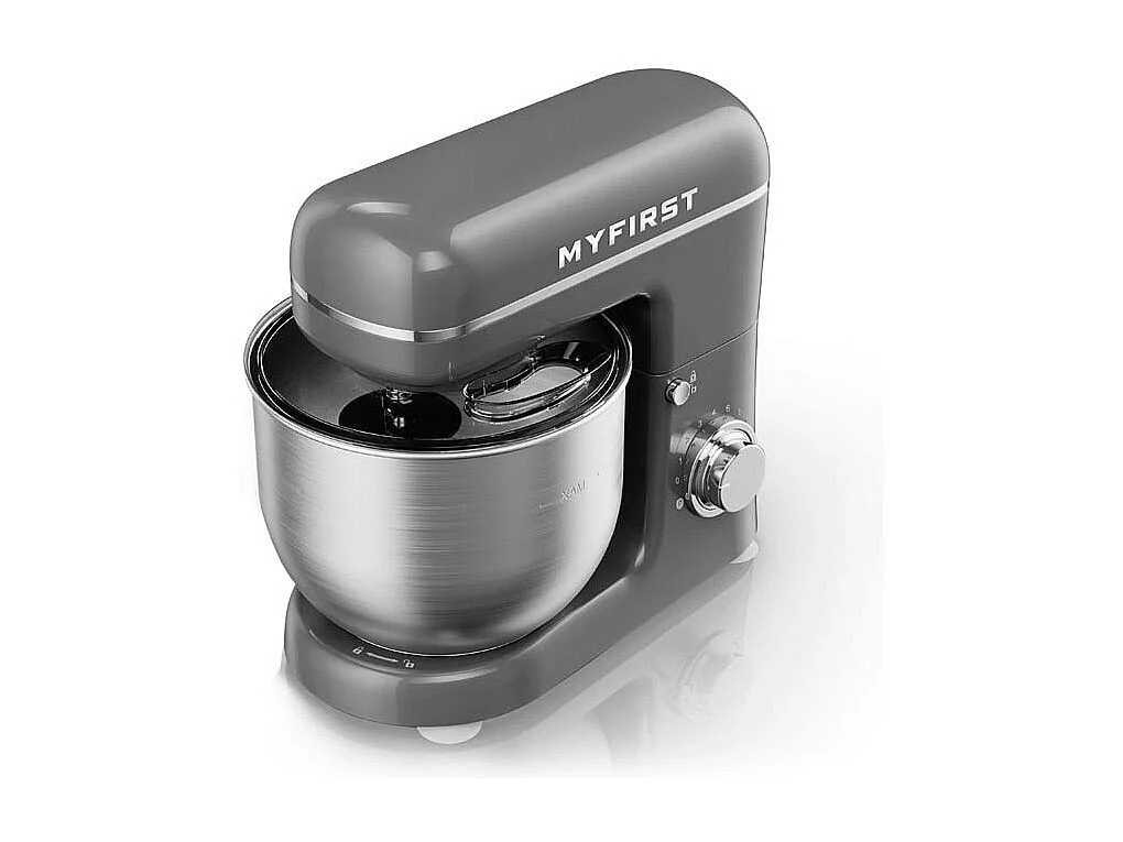 Kitchencook - My_first - Robot Pâtissier 600w - 8 Vitesses - Bol Inox 5l - Mouvement Planétaire - Kit Pâtisserie Inclus