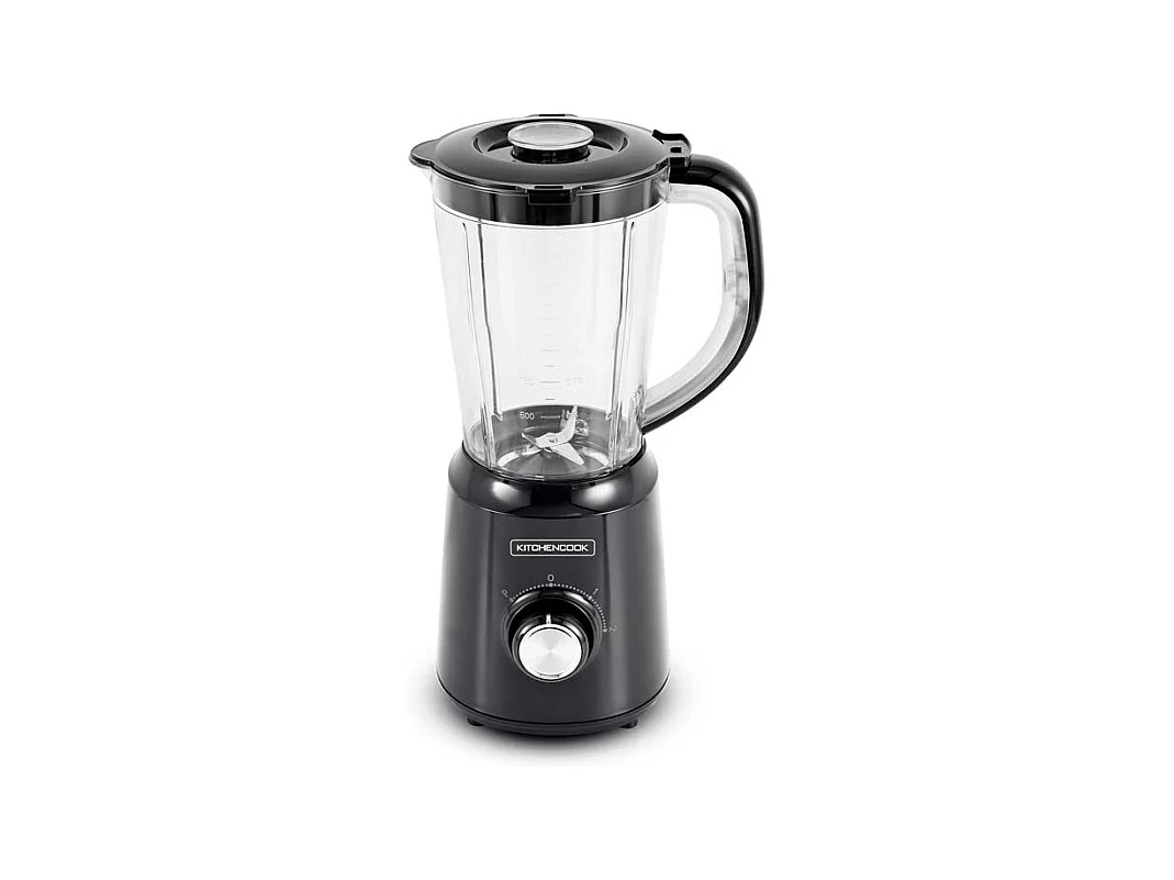 Blender 1.5l Avec 2 Lames Inox B5turbo Noir Kitchencook