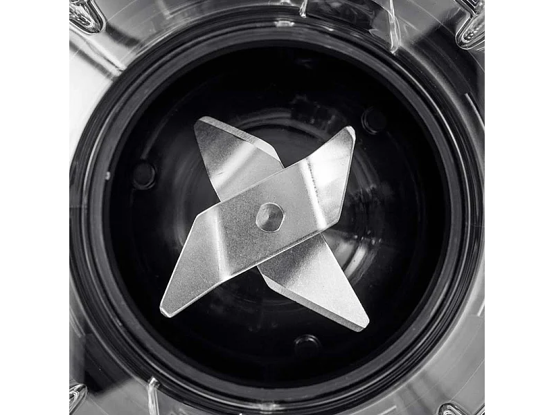 Blender 1.5l Avec 2 Lames Inox B5turbo Noir Kitchencook