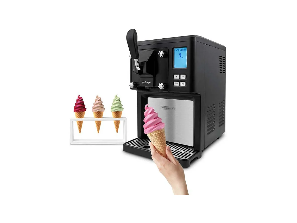 Machine à Crème Glacée Semi Pro Deliciosa Kitchencook