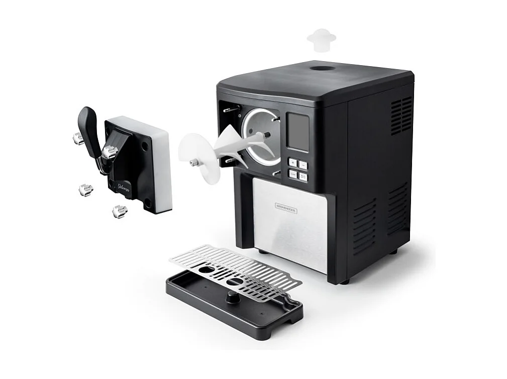 Kitchencook - Deliciosa - Machine à Glace 3 En 1 - 1,5l - écran Lcd - 250w