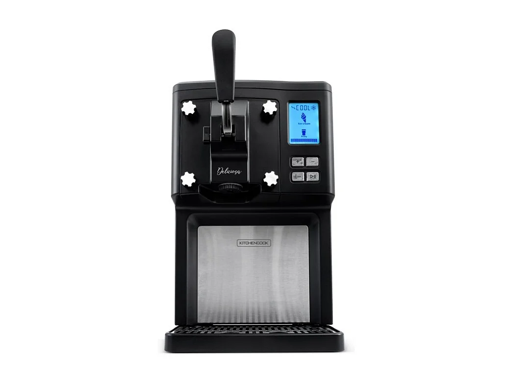 Kitchencook - Deliciosa - Machine à Glace 3 En 1 - 1,5l - écran Lcd - 250w