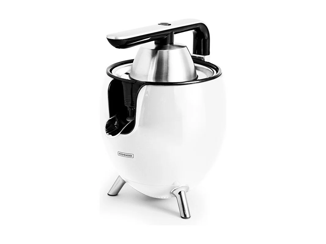 Presse Agrumes Double Cônes Avec Filtre En Acier Presspod Blanc Kitchencook