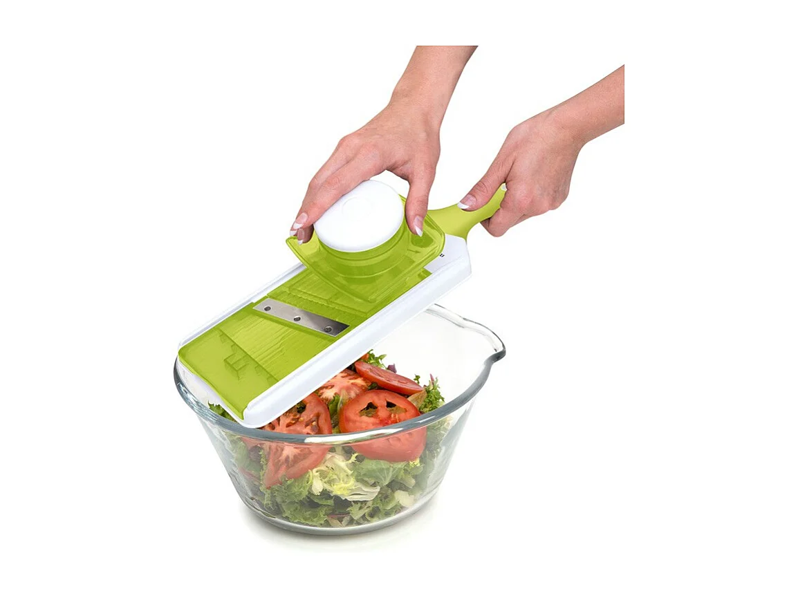 Mandoline Ajustable 4en1 Inox Slicy_express Cookart