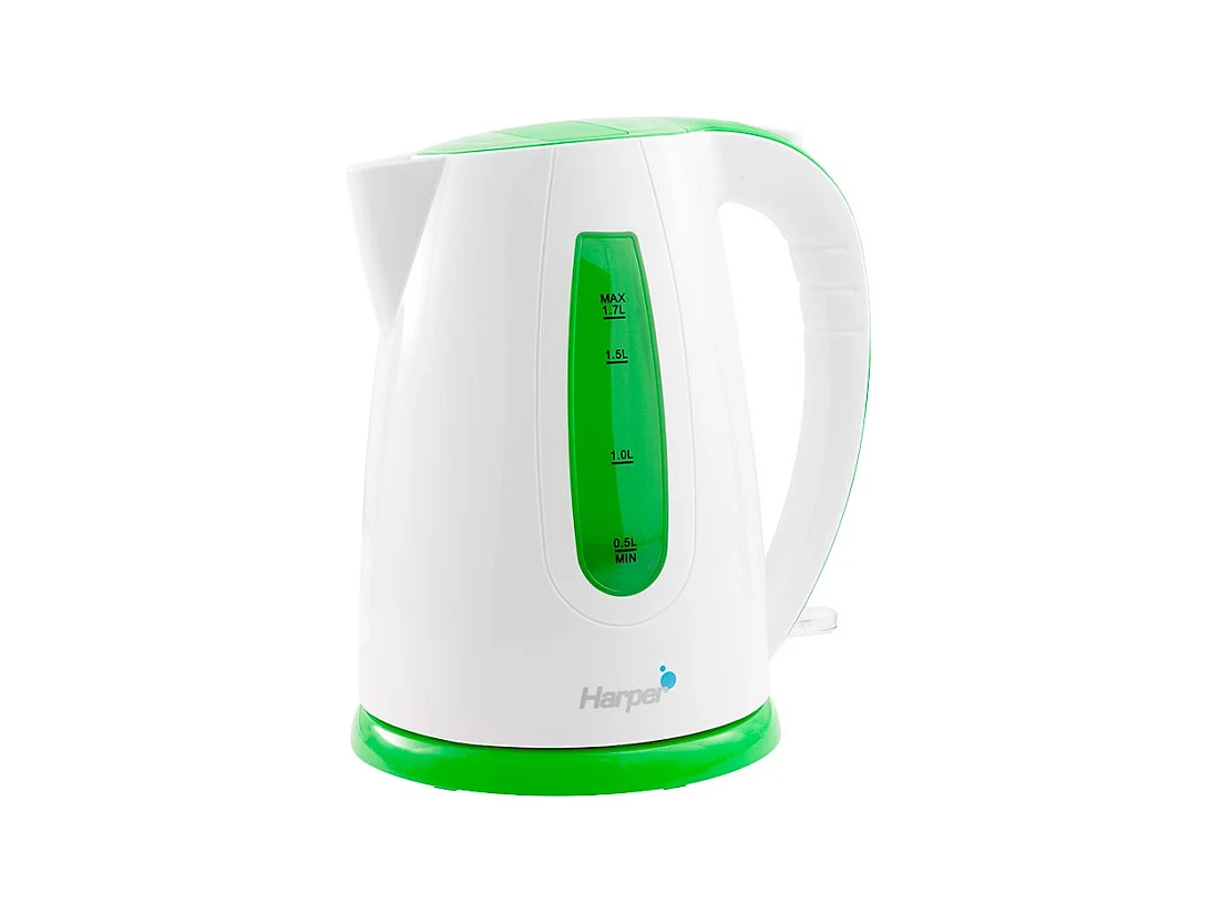 Bouilloire Base Pivotante 1.7l Hwk11 Vert Harper