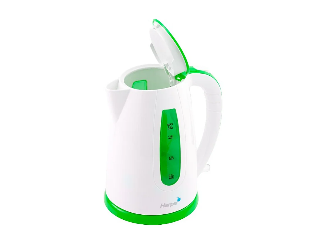 Bouilloire Base Pivotante 1.7l Hwk11 Vert Harper