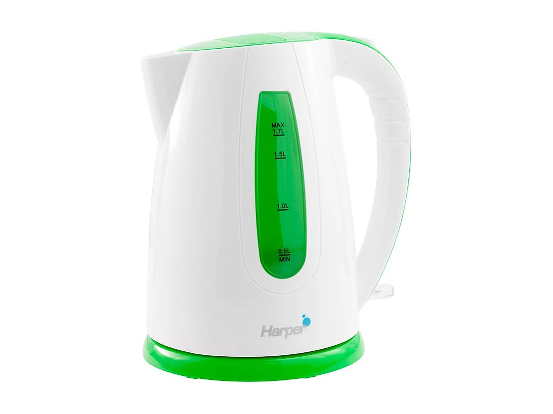 Bouilloire Base Pivotante 1.7l Hwk11 Vert Harper