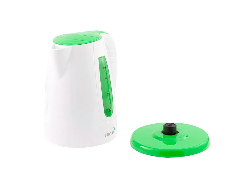 Harper - Hwk11_green - Vert - Bouilloire électrique 1,7 L - 2200 W - Base 360°