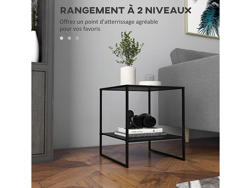 Table basse XAVIO noire