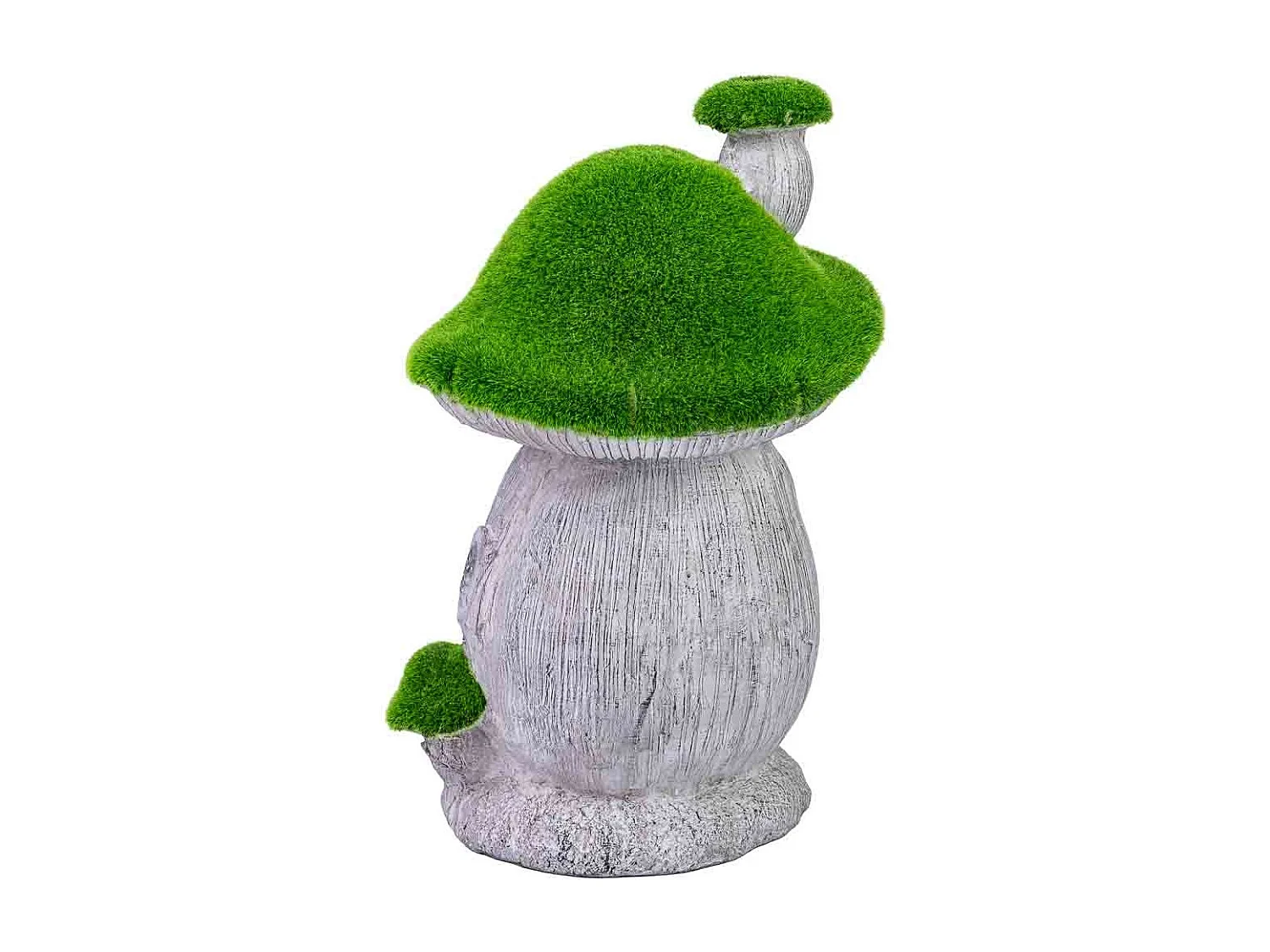 Figura de decoração de cogumelo de metal 47,5x22x5x31h cm