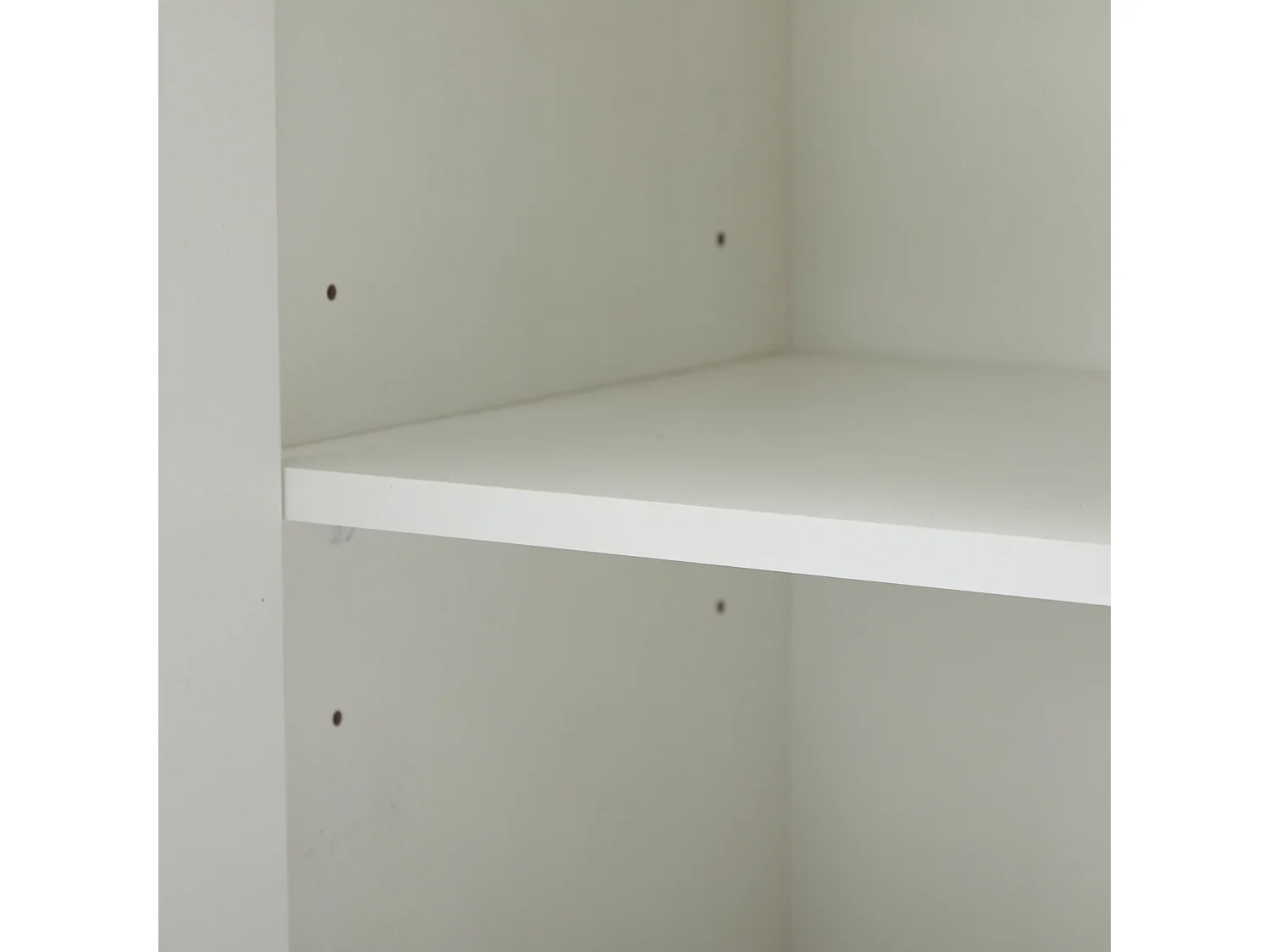 Buffet 160x37x75 cm 4 portes 3 tiroirs meuble de rangement en bois - blanc