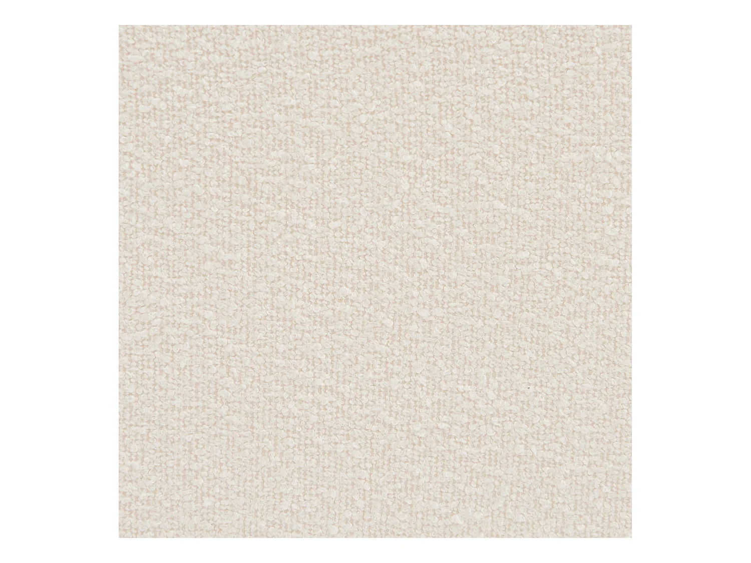 Sofá modular de borreguito texturizado, 3 plazas blanco